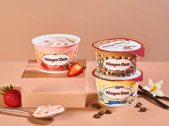 Haagen-Dazs Cultured Creme yogurt snacks