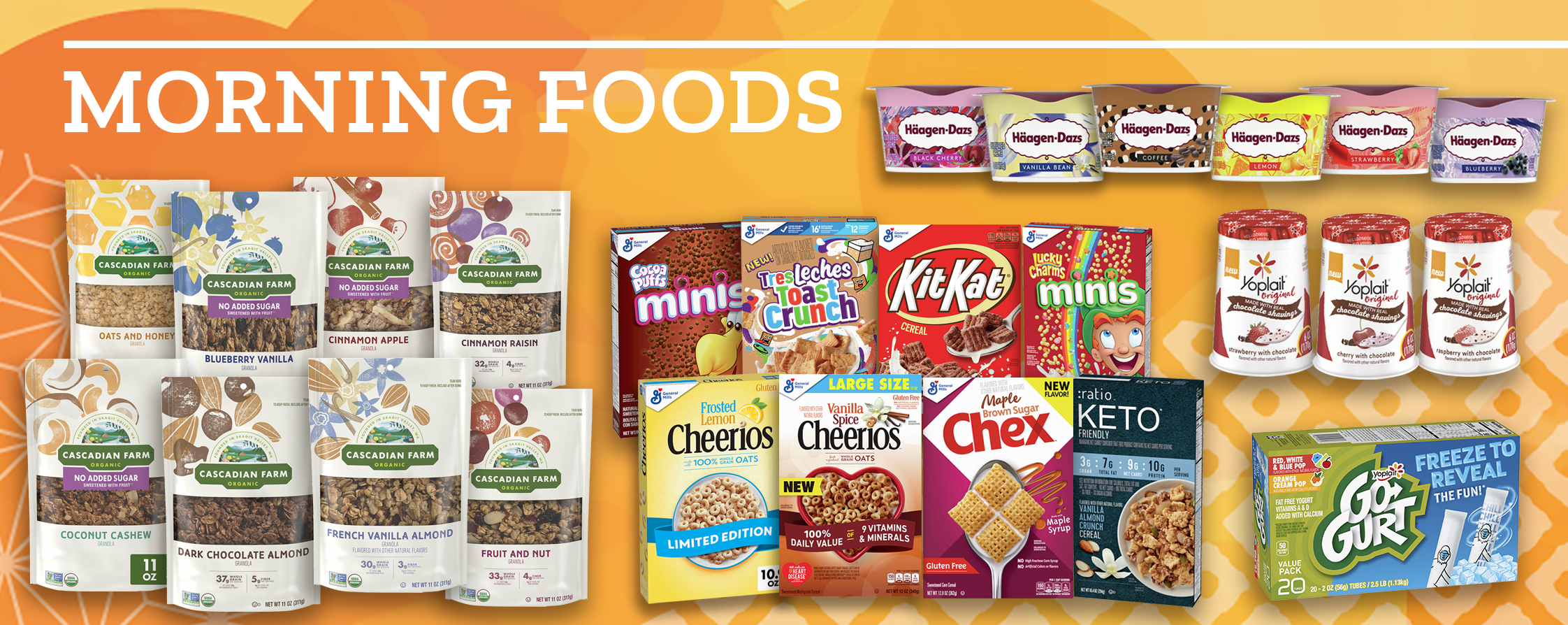 New Morning Foods products