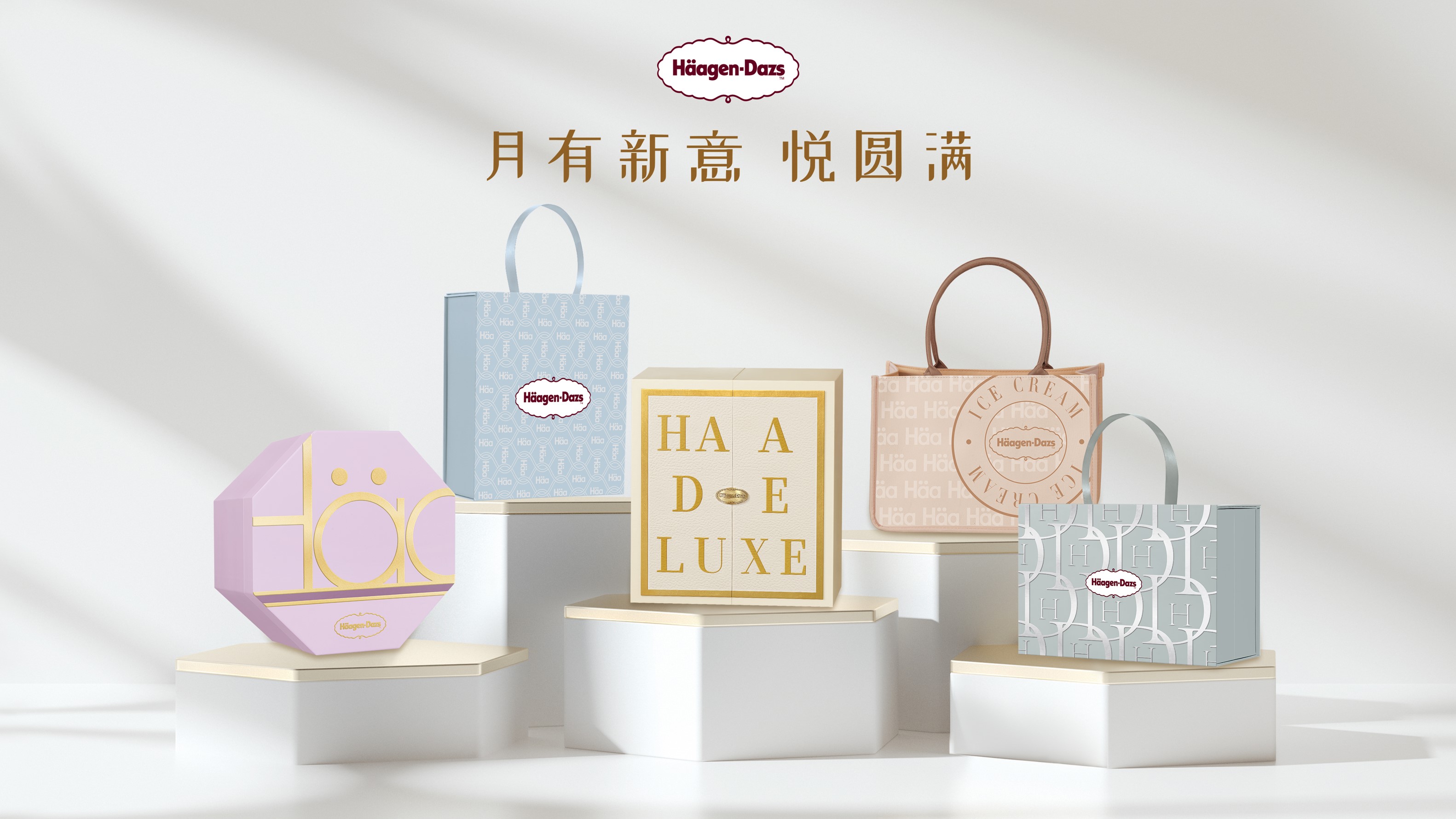 Haagen-Dazs luxury packaging