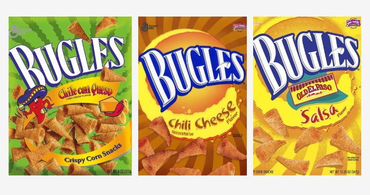 A look back at Bugles' most iconic flavors through the decades ...