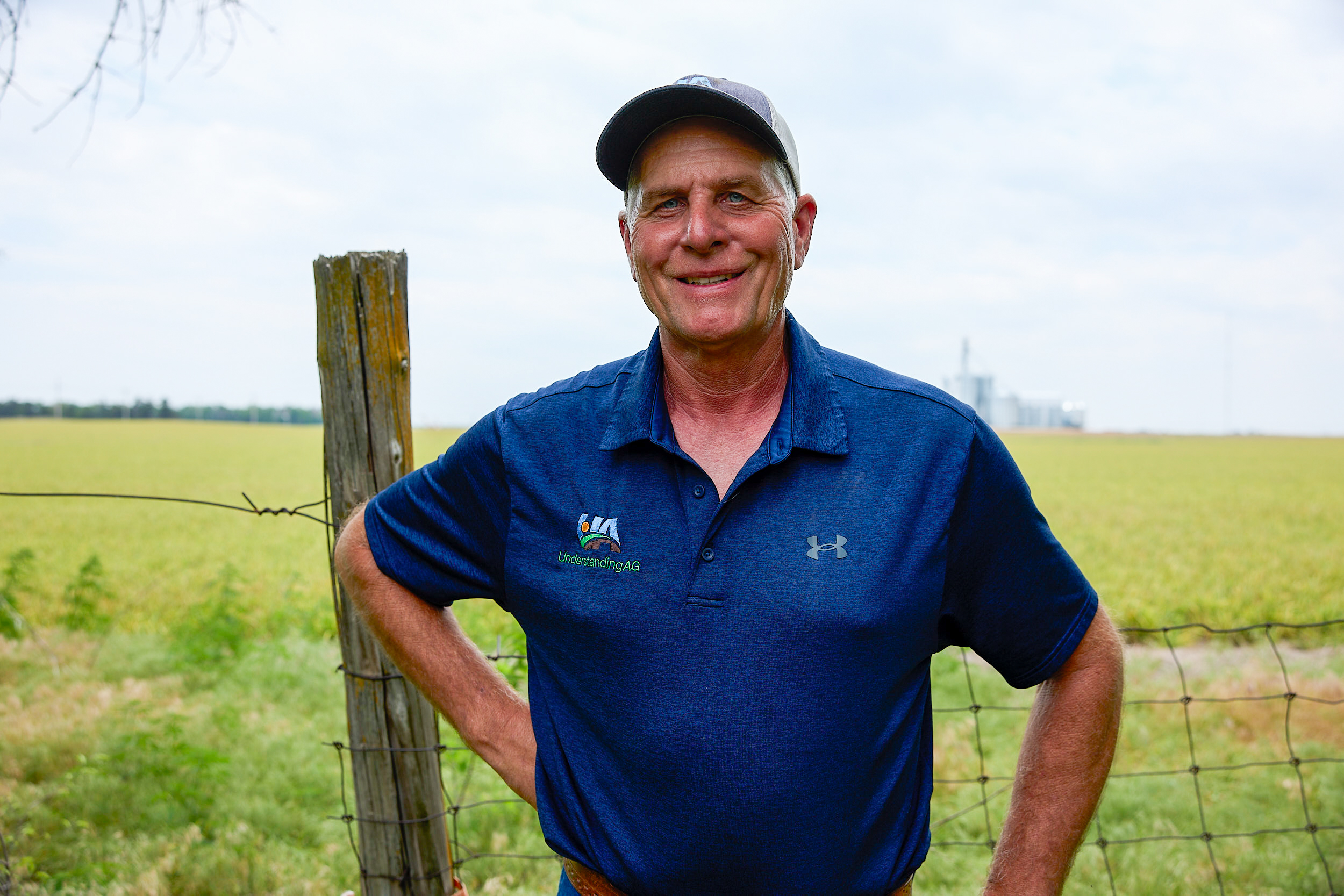 Shane New is a farmer in Kansas.